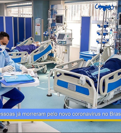 Mais de mil pessoas já morreram pelo novo coronavírus no Brasil