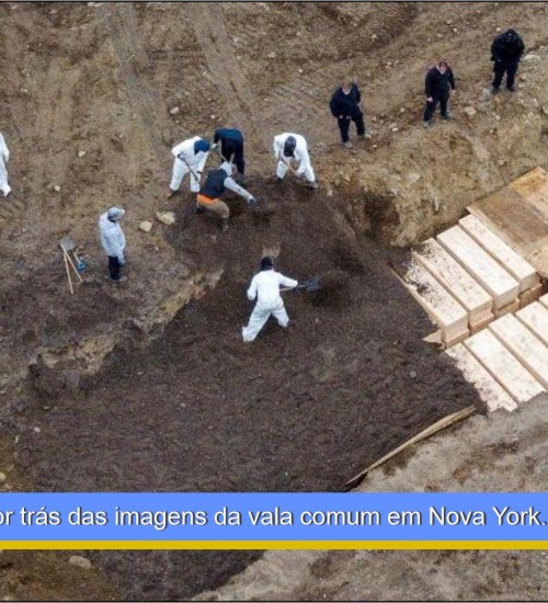 O que está por trás das imagens da vala comum em Nova York..