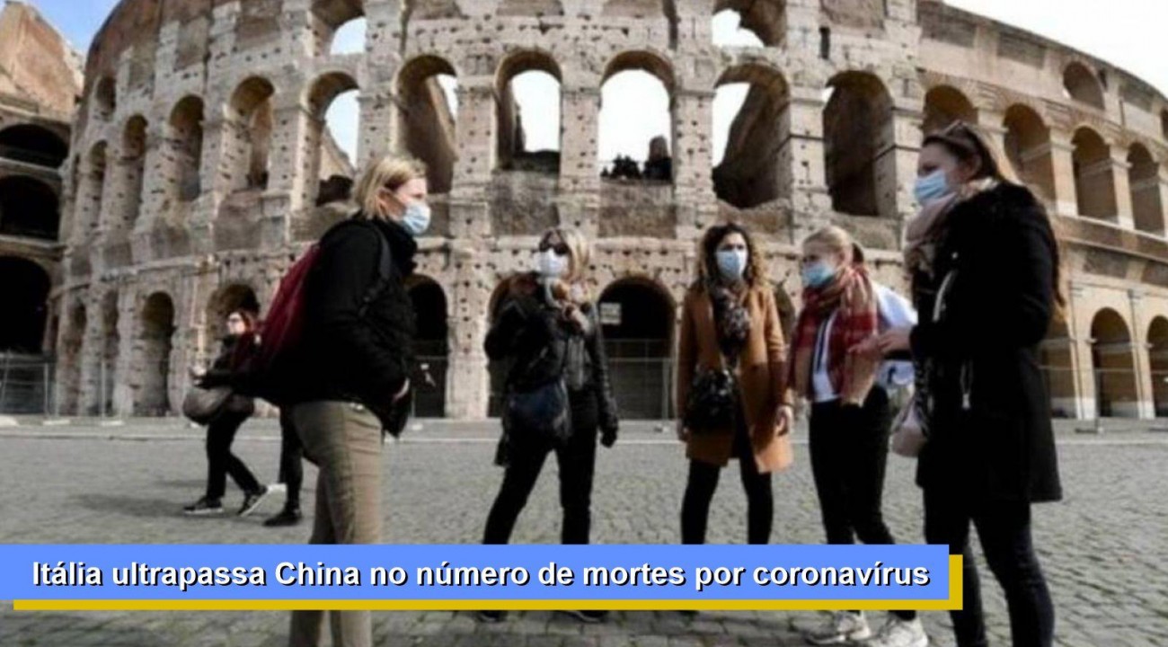 Itália ultrapassa China no número de mortes por coronavírus