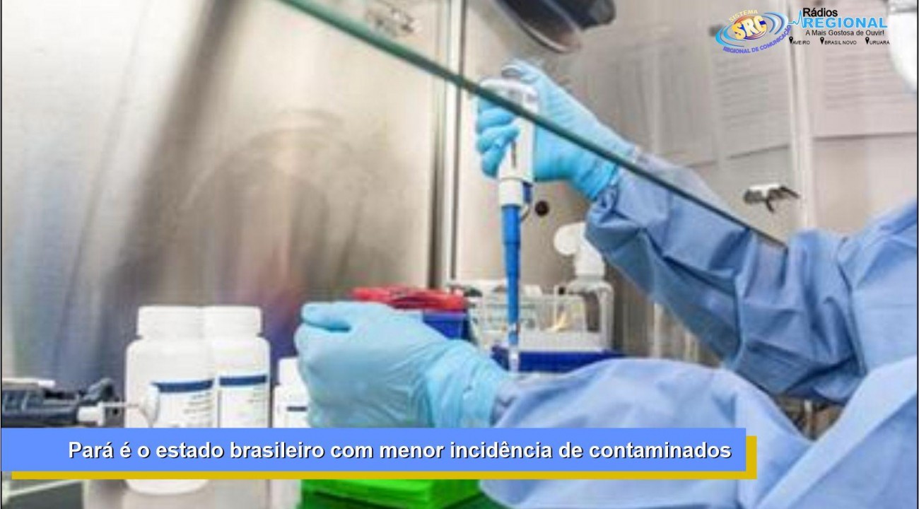 Pará é o estado brasileiro com menor incidência de contaminados