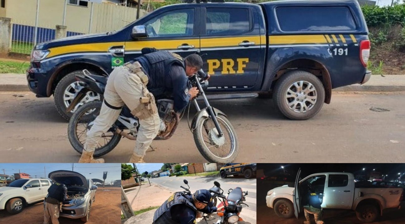 PRF realiza operação de combate às Fraudes Veiculares.