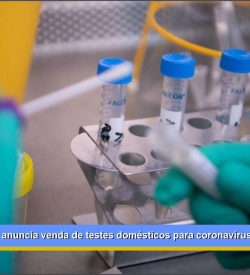 Empresa americana anuncia venda de testes domésticos para coronavírus