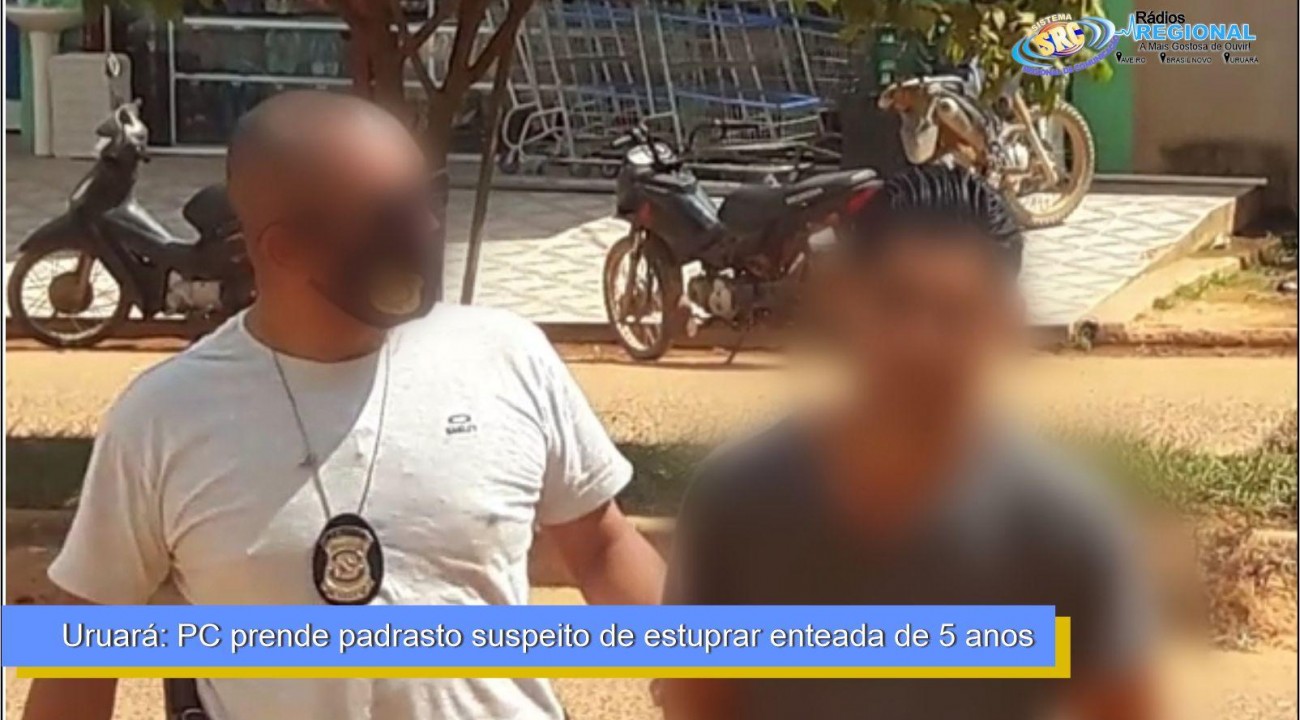 Uruará: PC prende padrasto suspeito de estuprar enteada de 5 anos