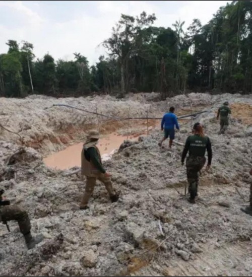 Operação desmonta acampamentos e fecha nove garimpos no Pará